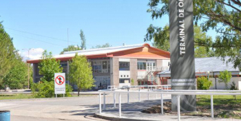 Malargue bus station, Mendoza, Argentina