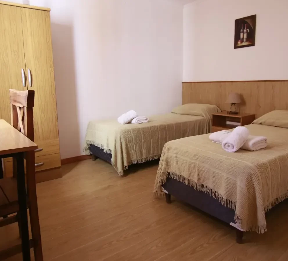 Estimados Huéspedes: Nuestro Apart Hotel en Malargüe 23 Habitacion doble de los aparts de 3 ambientes 2 baños en Al Sur Apart: alojamiento centrico de Malargüe Mendoz