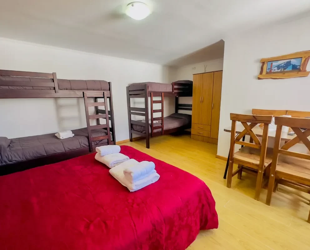 Estimados Huéspedes: Nuestro Apart Hotel en Malargüe 29 Habitacion cuadruple en Al Sur Apart, alojamiento economico en Malargüe para maximo 6 personas